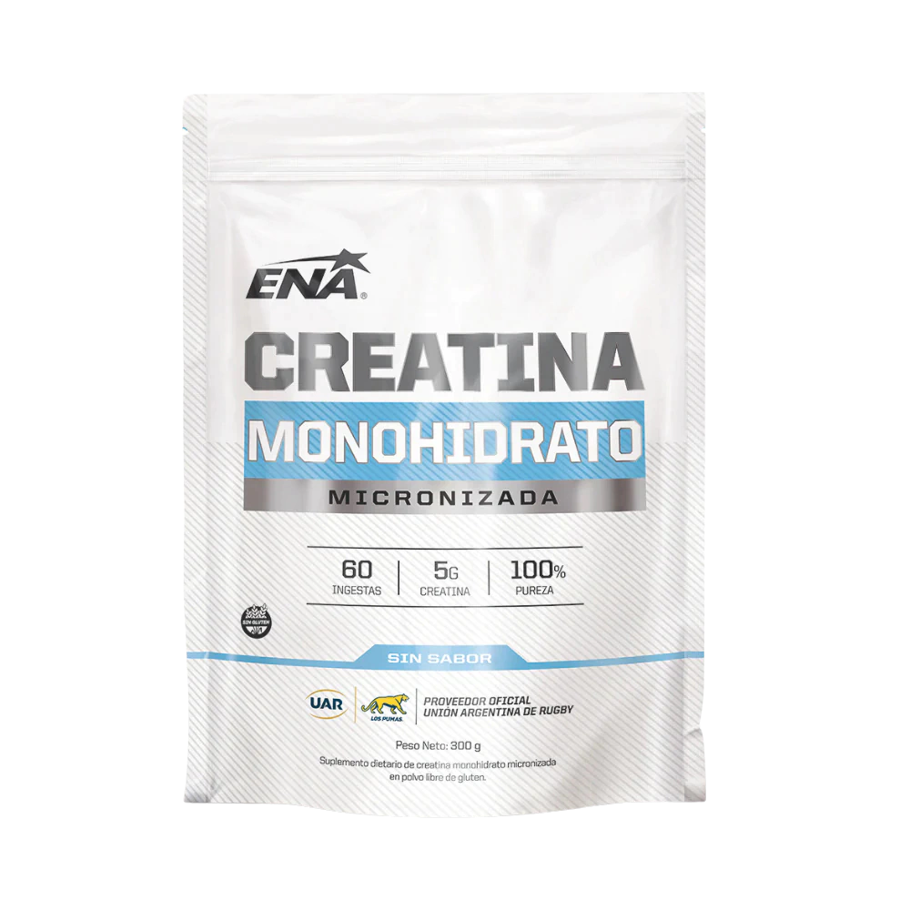 Creatina Monohidrato Micronizada ENA 300 g – 100% Pura